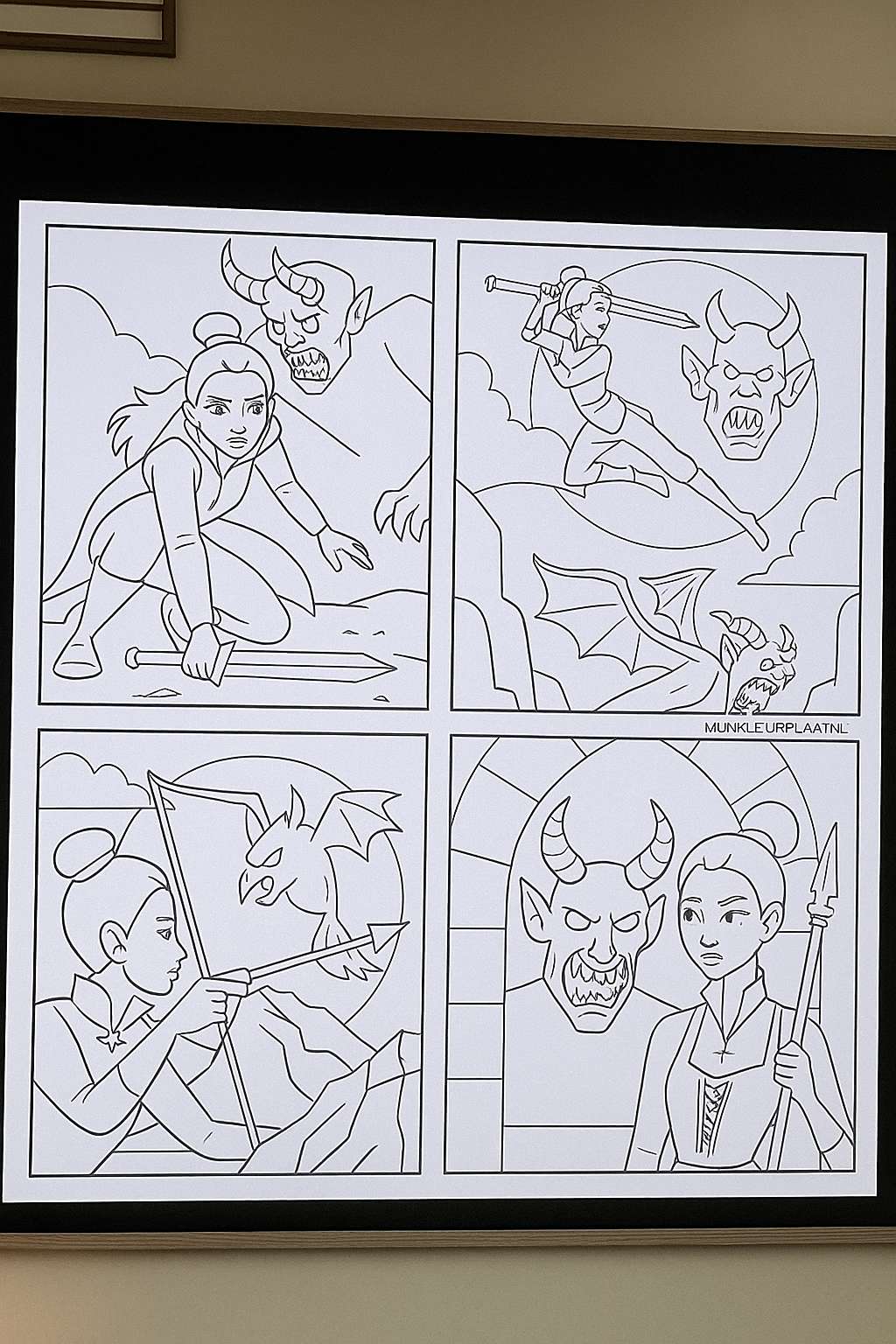 Childrens coloring page