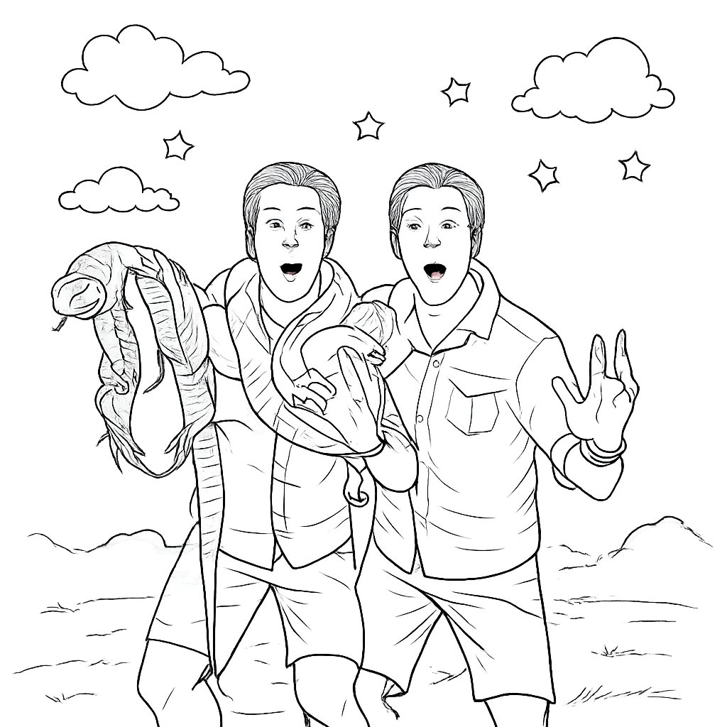 Freek Vonk coloring page line art