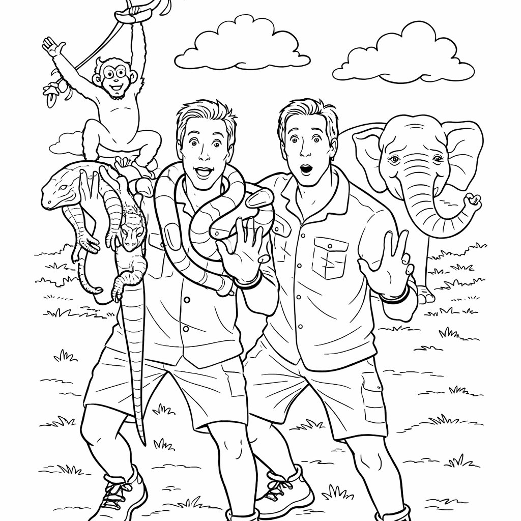 Freek Vonk coloring page line art