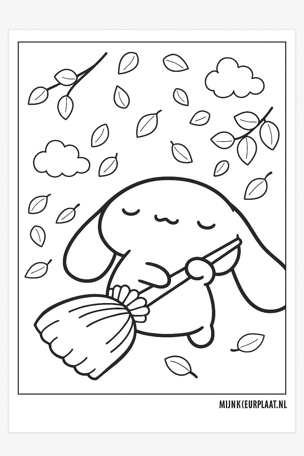 Cinnamoroll Variant 1 coloring page for children