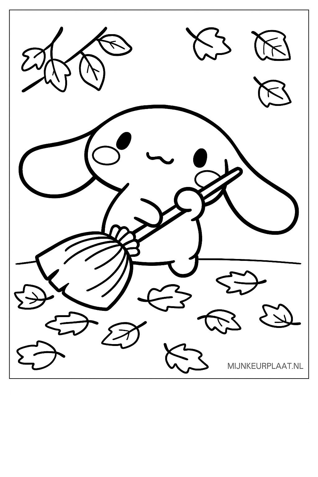Cinnamoroll Variant 3 coloring page for children