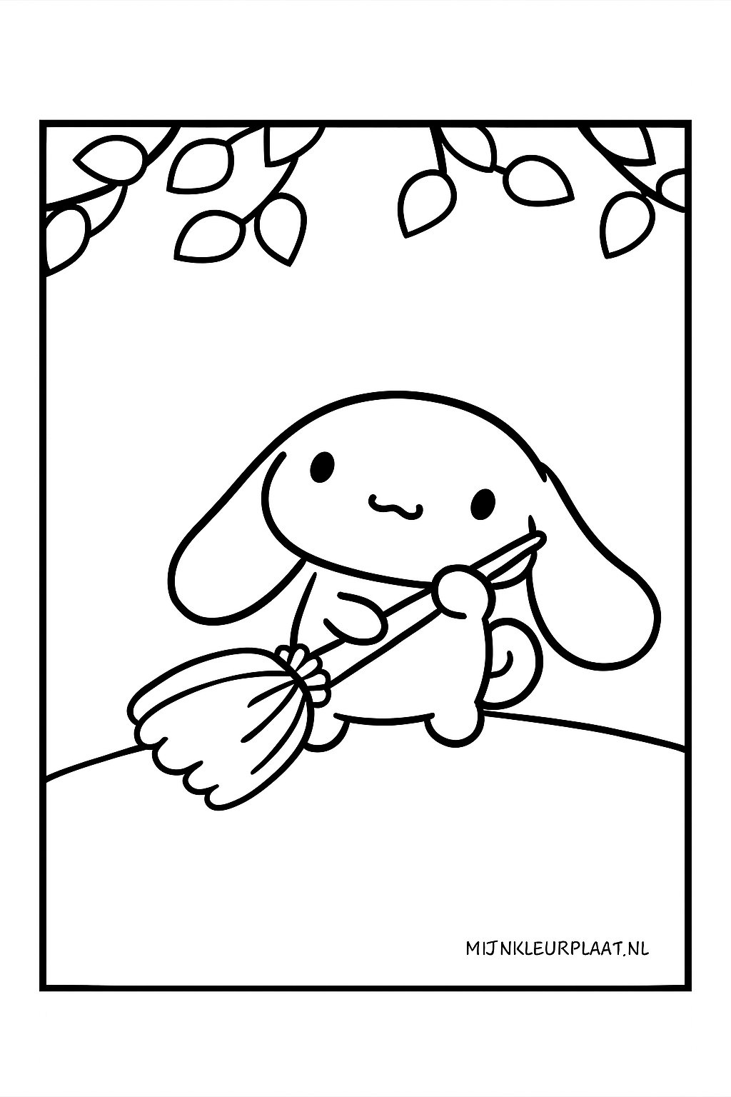 Cinnamoroll Variant 4 coloring page for children