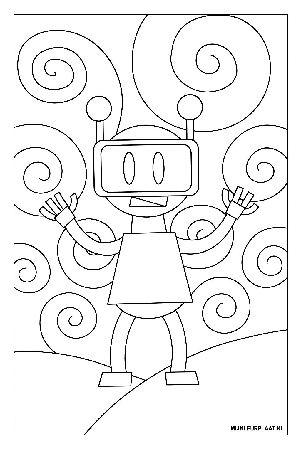 Sprunki Variant 4 coloring page for children