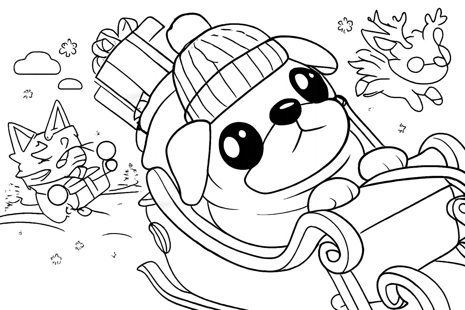 Coloriage Adopt Me! Roblox dessin au trait