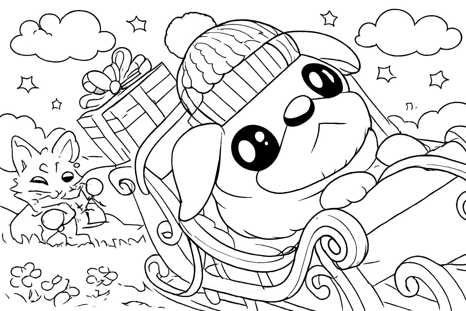 Coloriage Adopt Me! Roblox dessin au trait