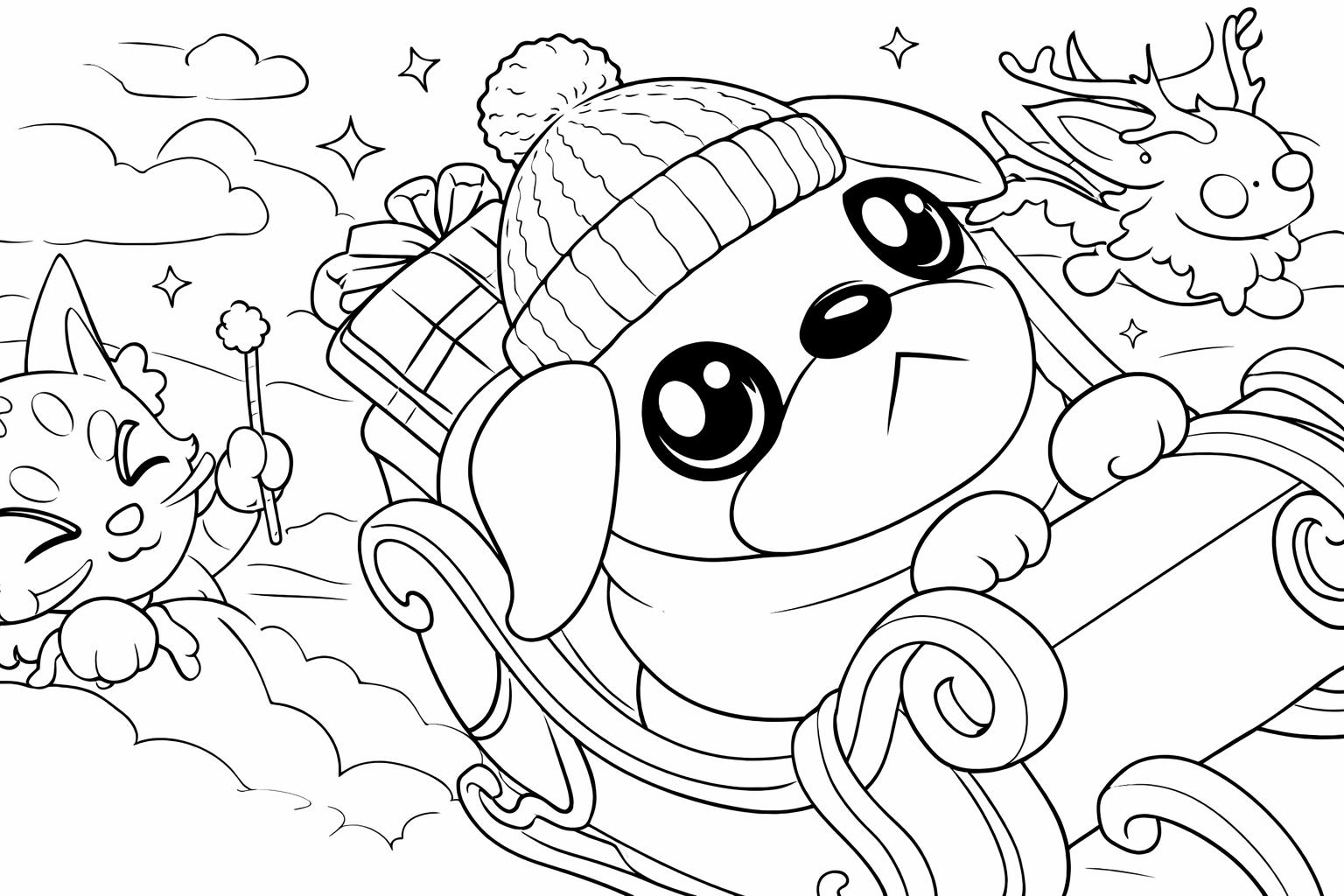 Coloriage Adopt Me! Roblox dessin au trait