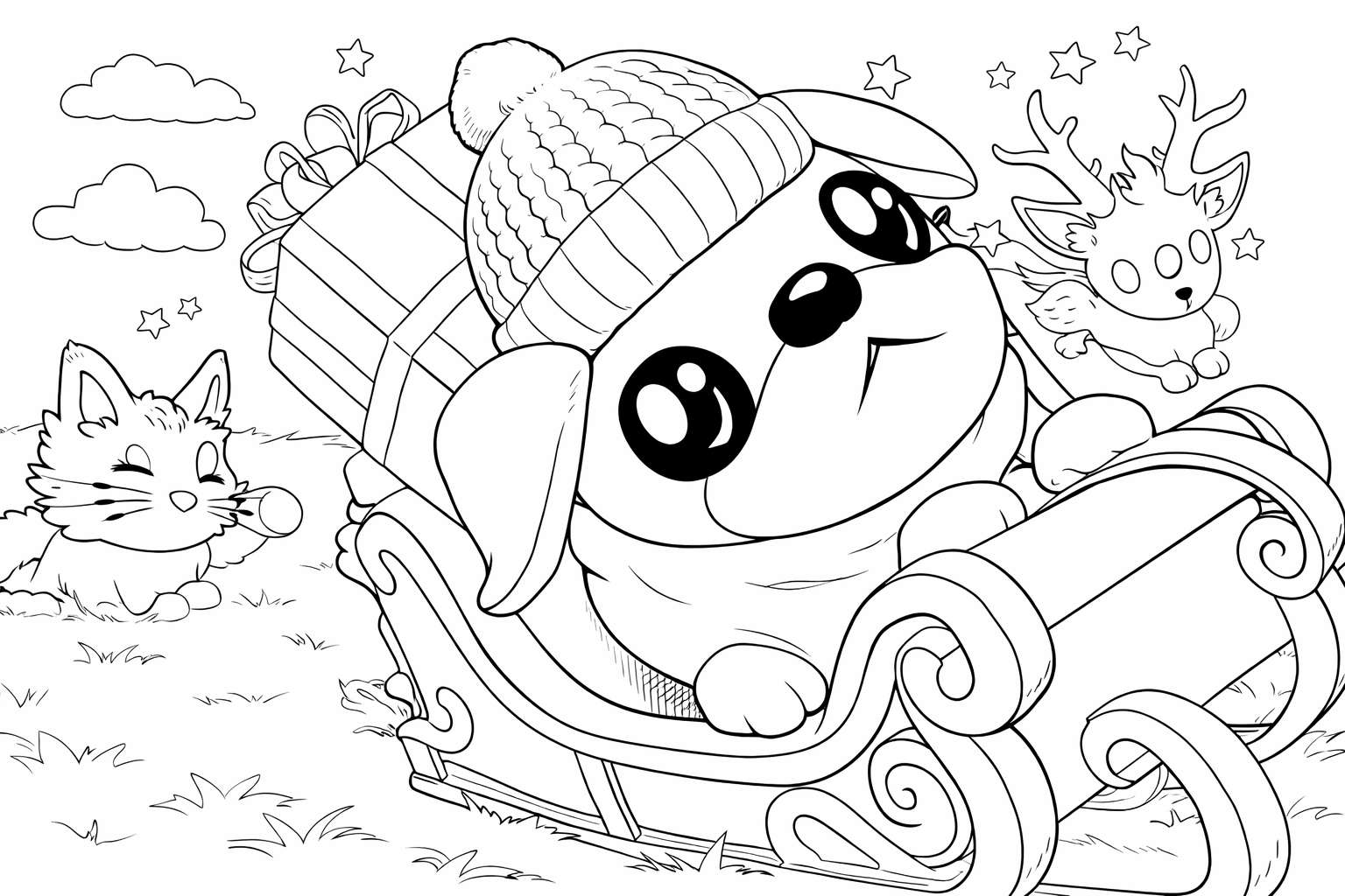 Coloriage Adopt Me! Roblox dessin au trait