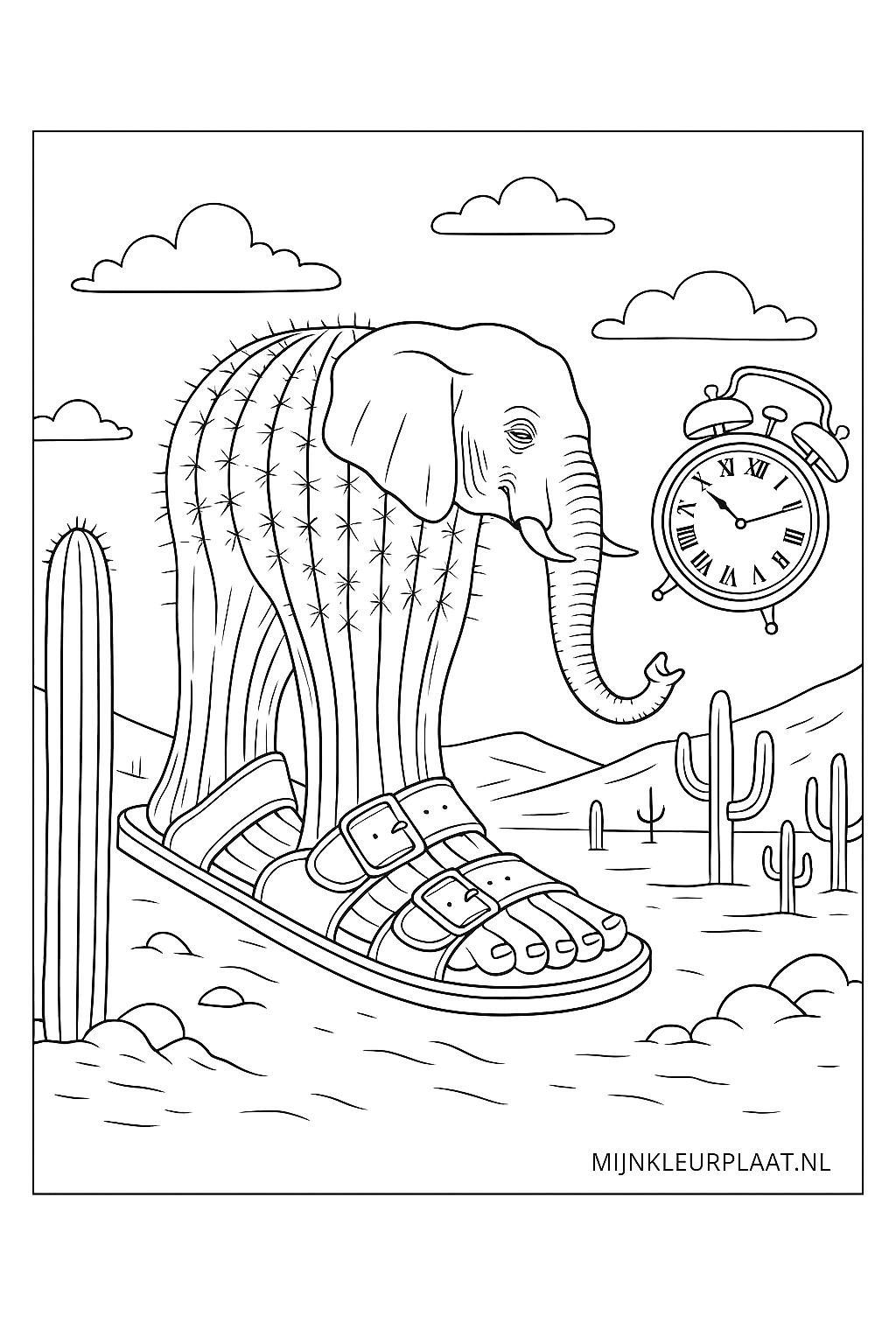 Lirili Larila Variant 3 coloring page for children