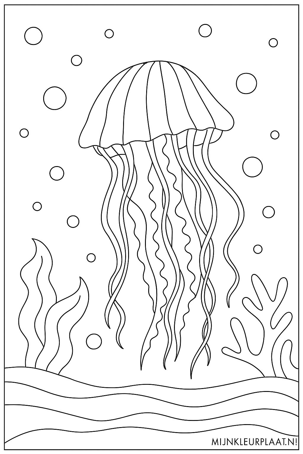 Zeedieren Variant 3 coloring page for children