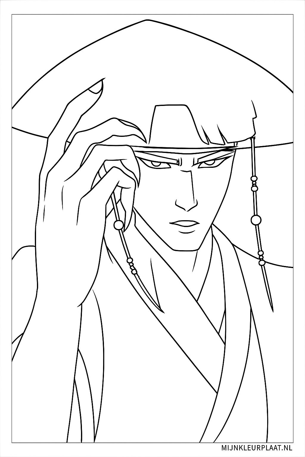 Saja Boys Demon Hunters Variant 1 coloring page for children