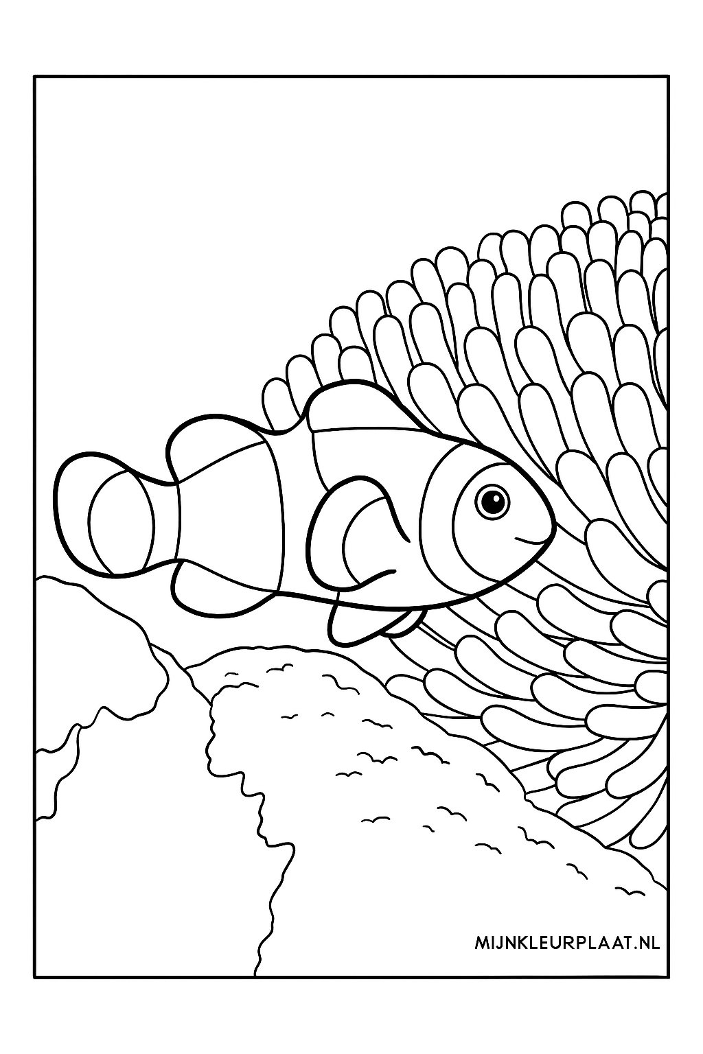 Zeedieren Variant 2 coloring page for children