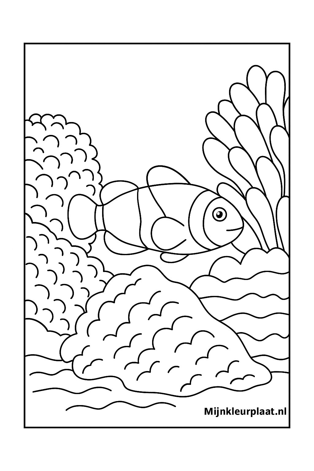 Zeedieren Variant 3 coloring page for children