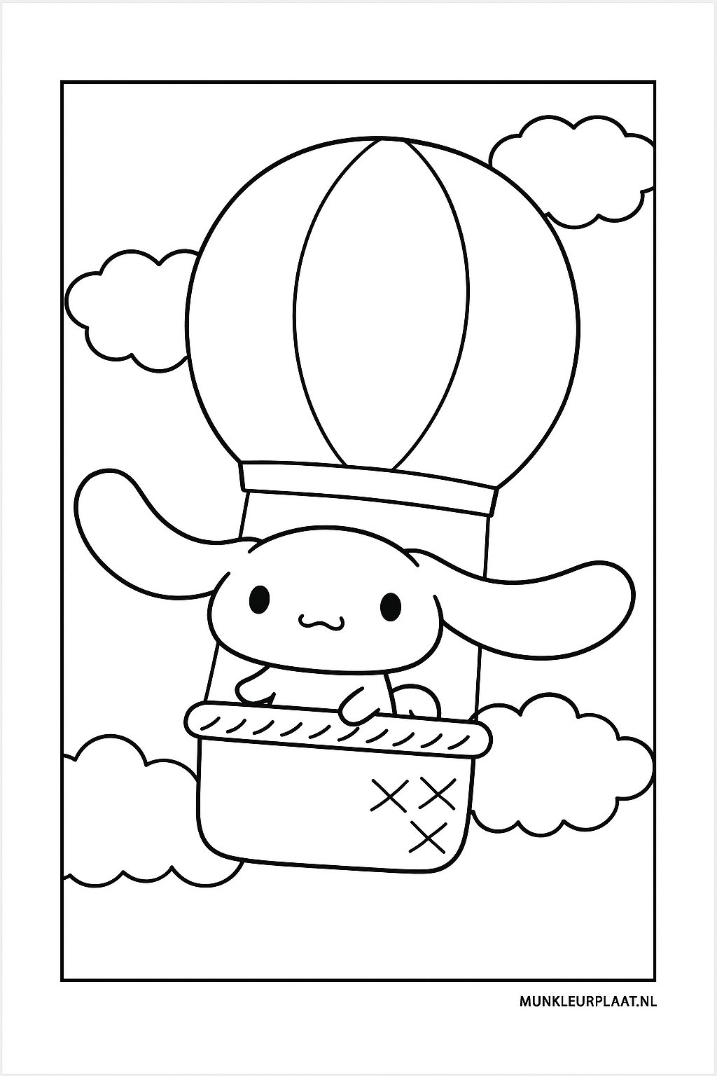 Cinnamoroll Variant 1 coloring page for children
