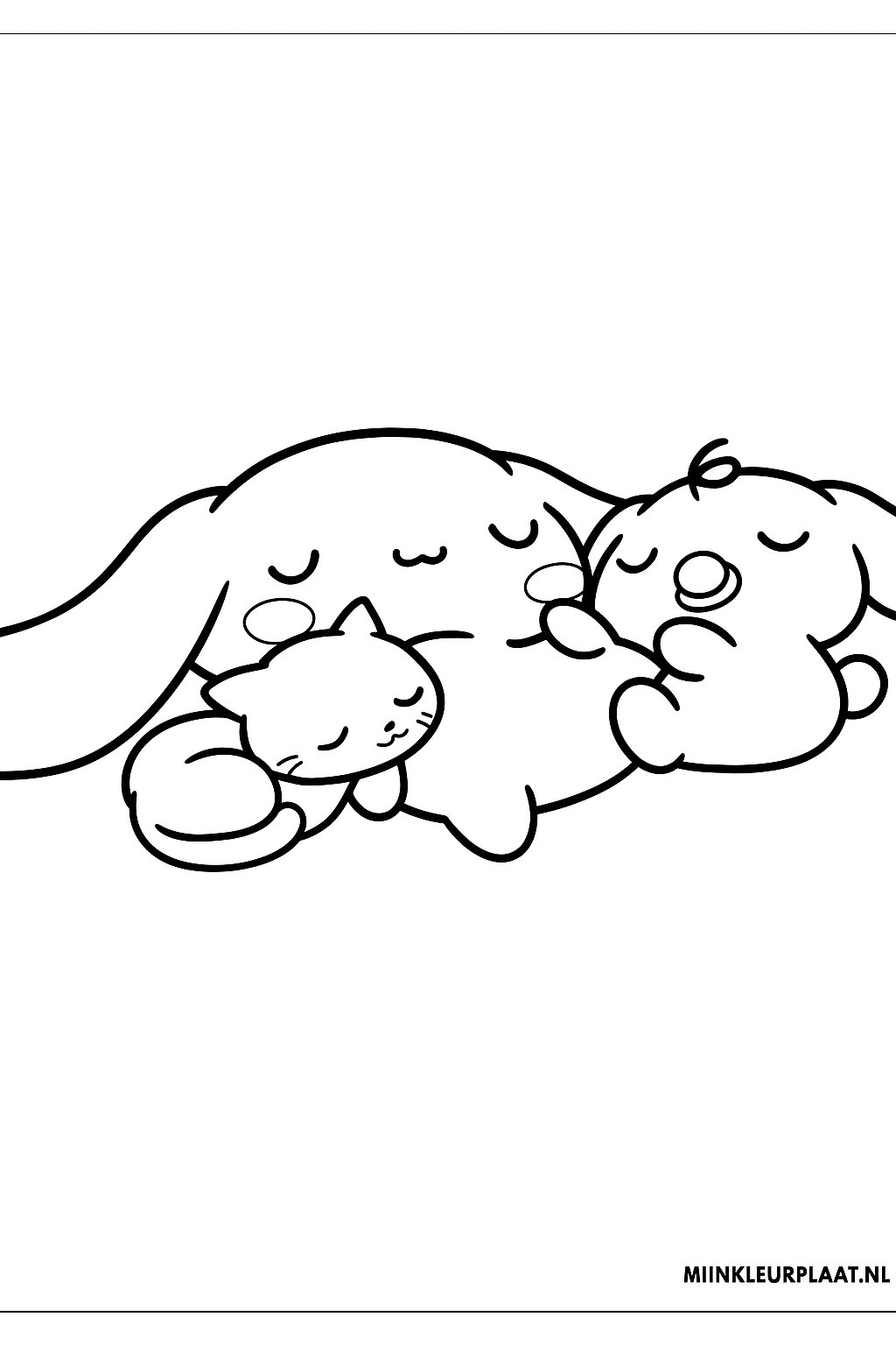 Cinnamoroll Variant 2 coloring page for children