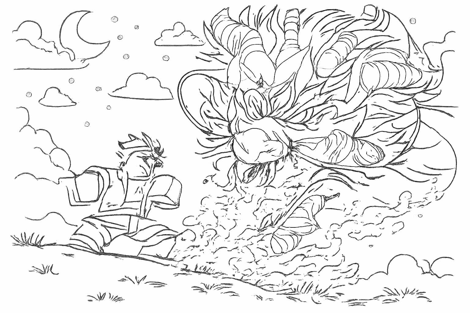 blox fruits roblox kleurplaat - zwart-wit lijntekening