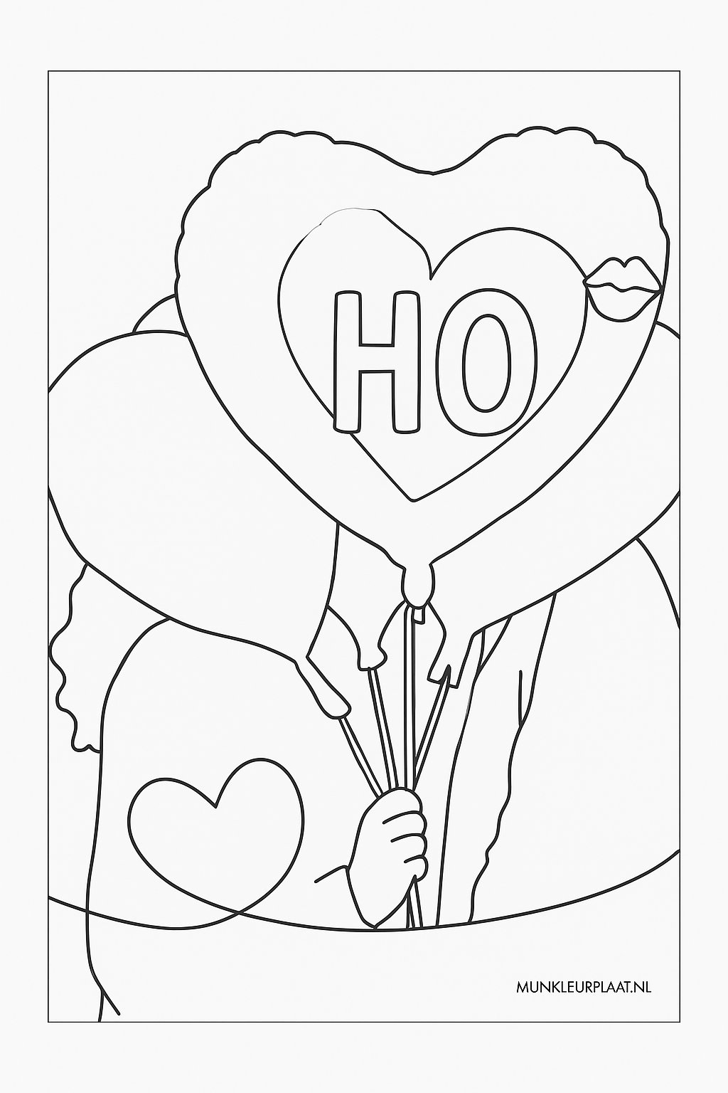 Feuille de coloriage pour enfants