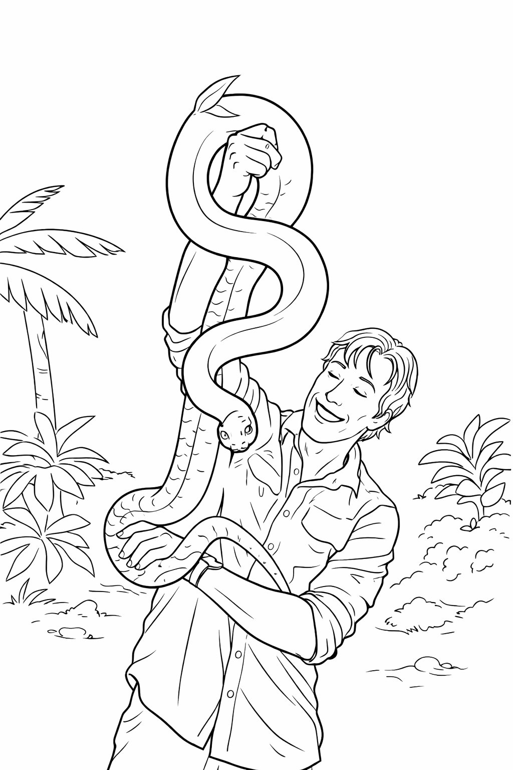 Freek Vonk coloring page line art