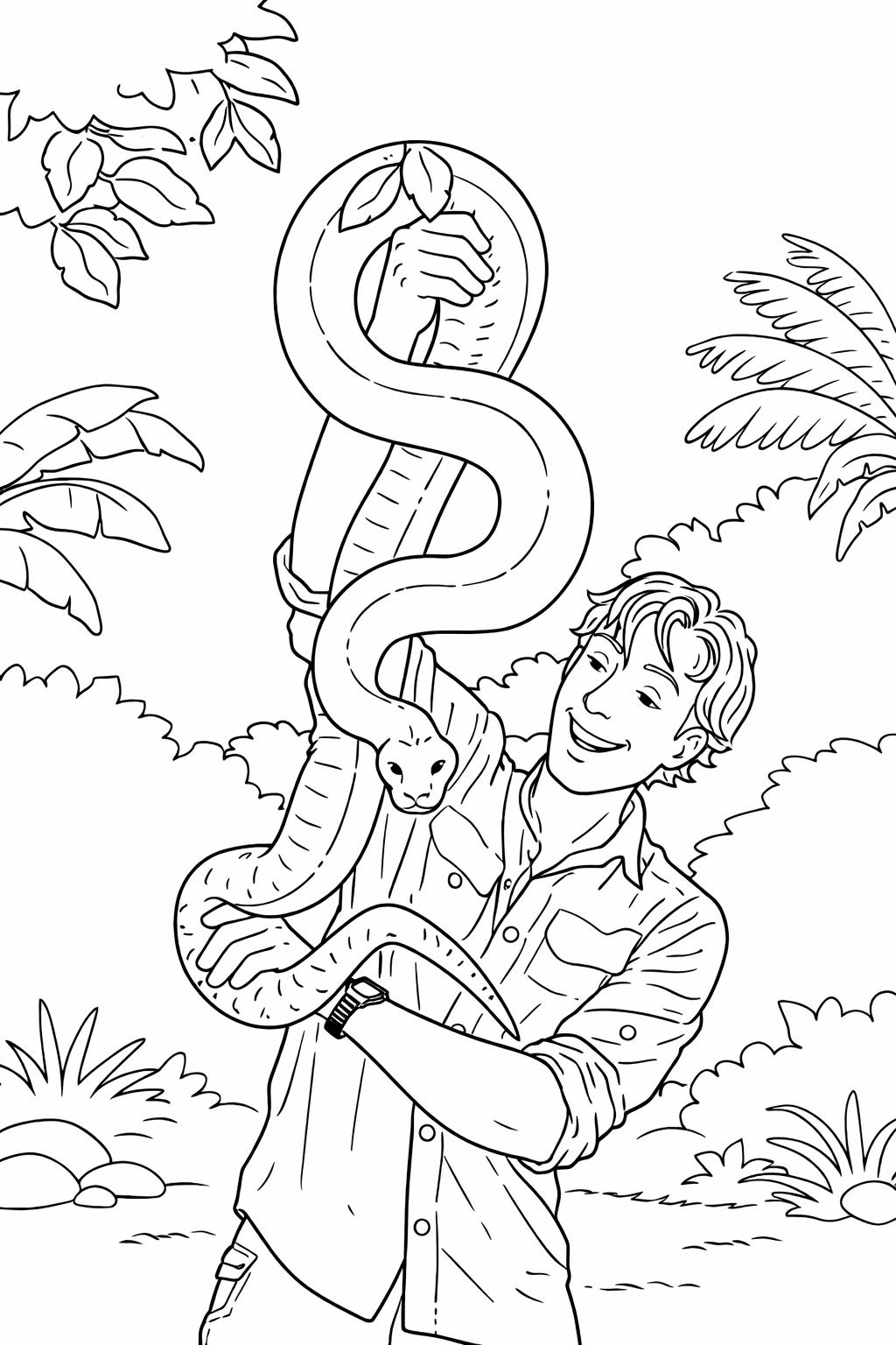 Freek Vonk coloring page line art