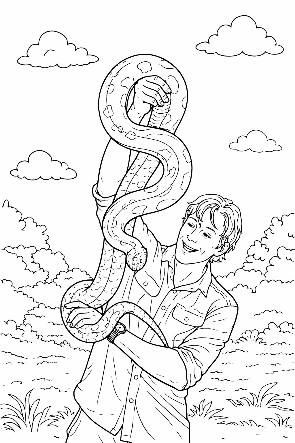 Freek Vonk coloring page line art
