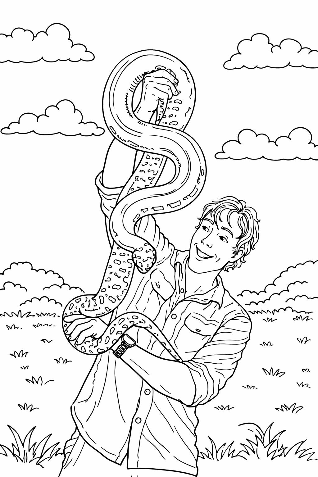 Freek Vonk coloring page line art