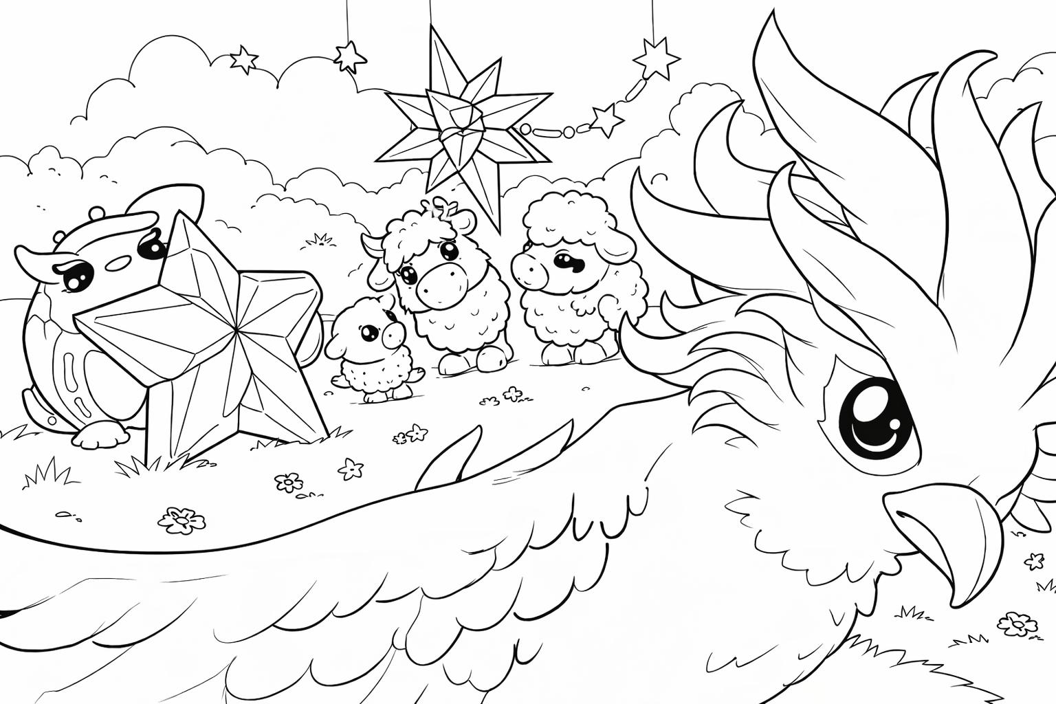 Coloriage Adopt Me! Roblox dessin au trait