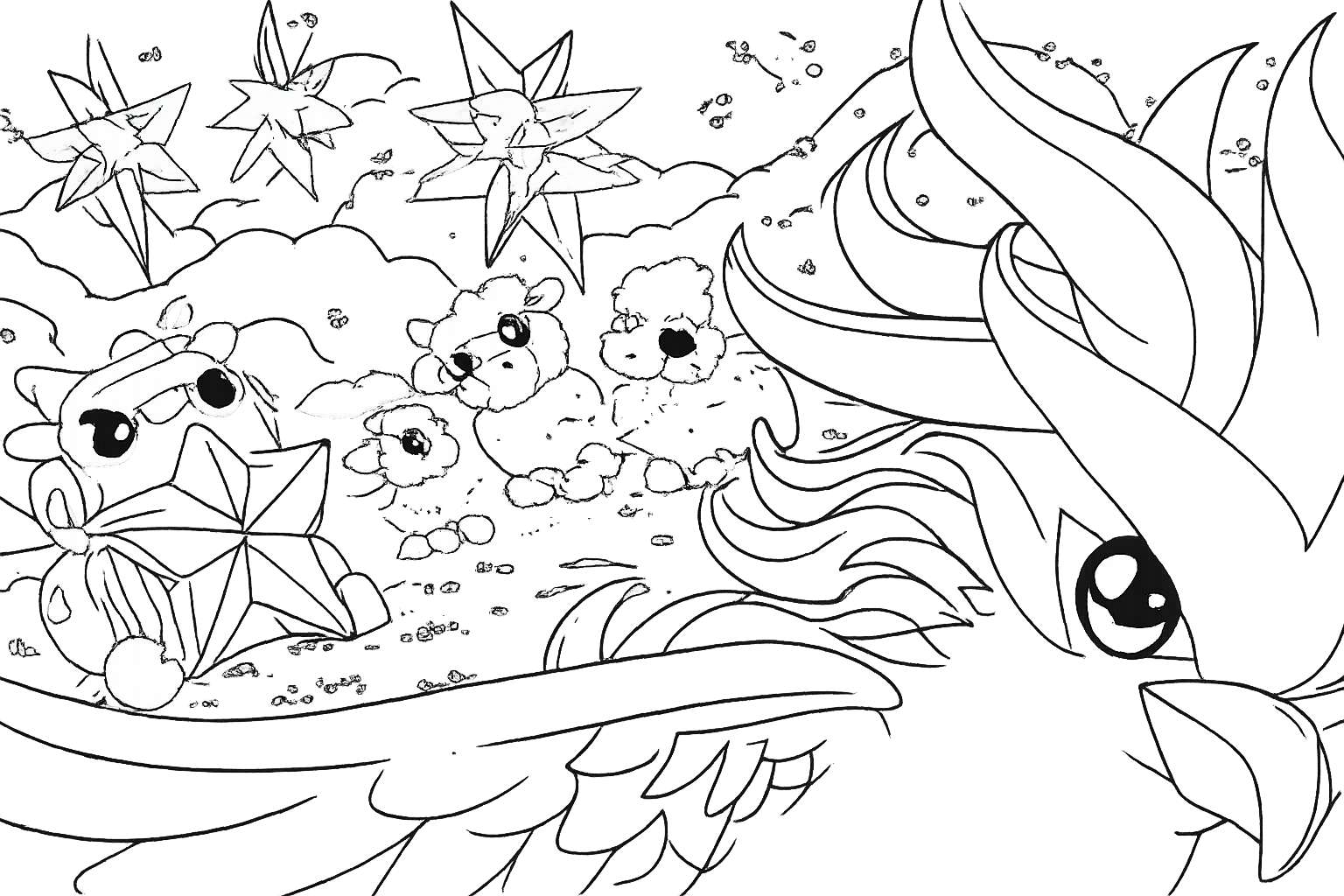 Coloriage Adopt Me! Roblox dessin au trait