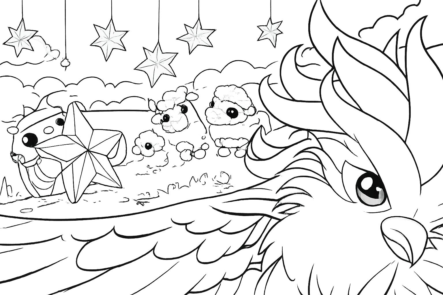 Coloriage Adopt Me! Roblox dessin au trait