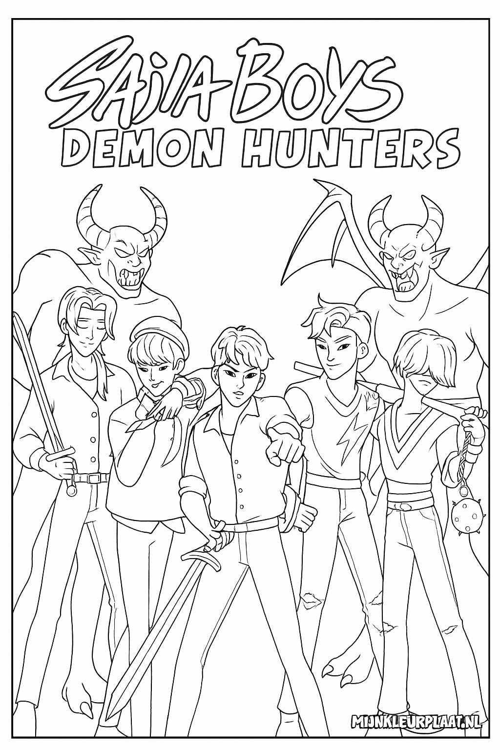 Sasja Boys Demon Hunters Variant 3