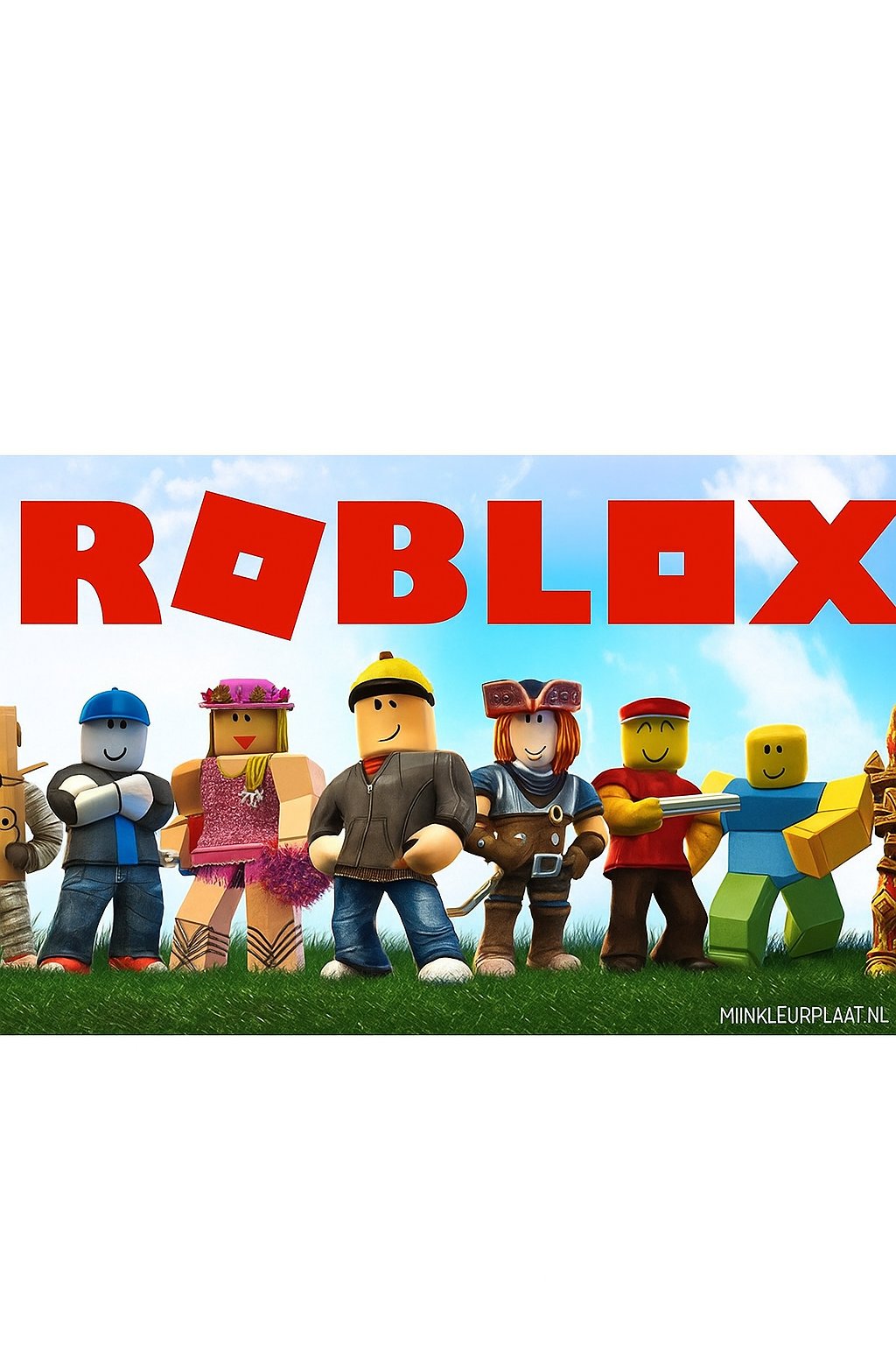Roblox Variant 3 coloring page for children