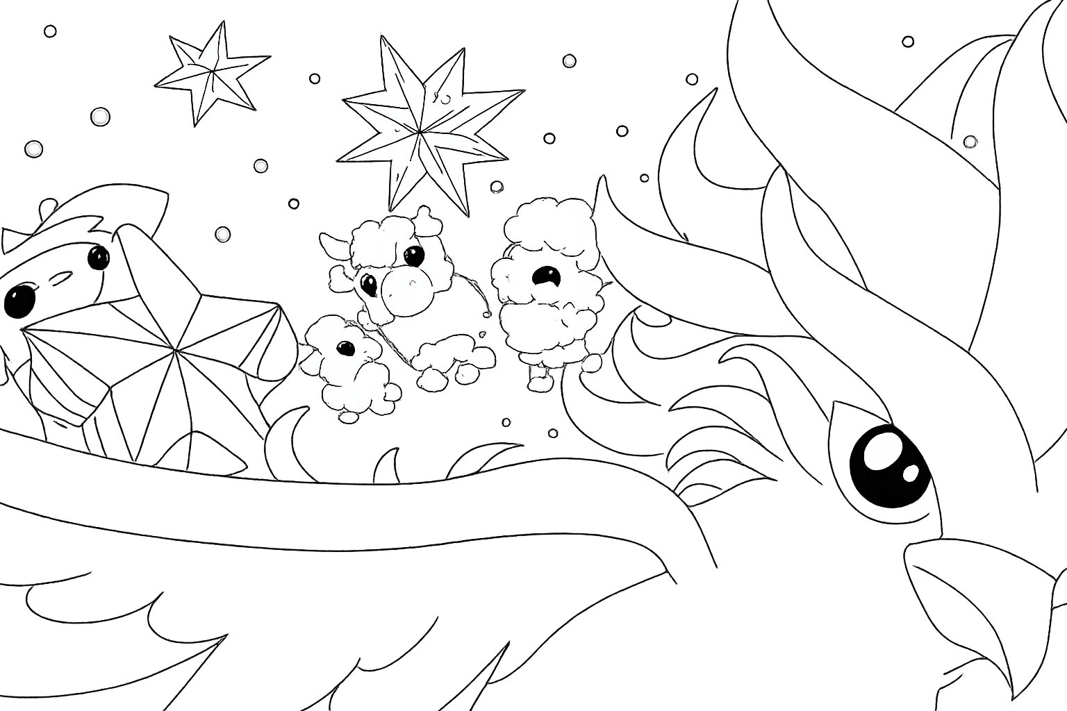 Coloriage Adopt Me! Roblox dessin au trait