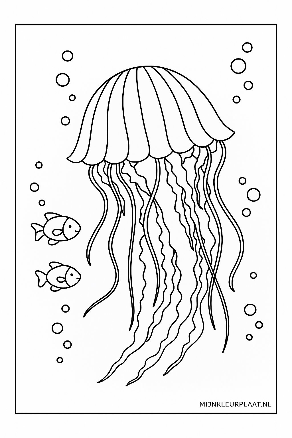 Zeedieren Variant 3 coloring page for children