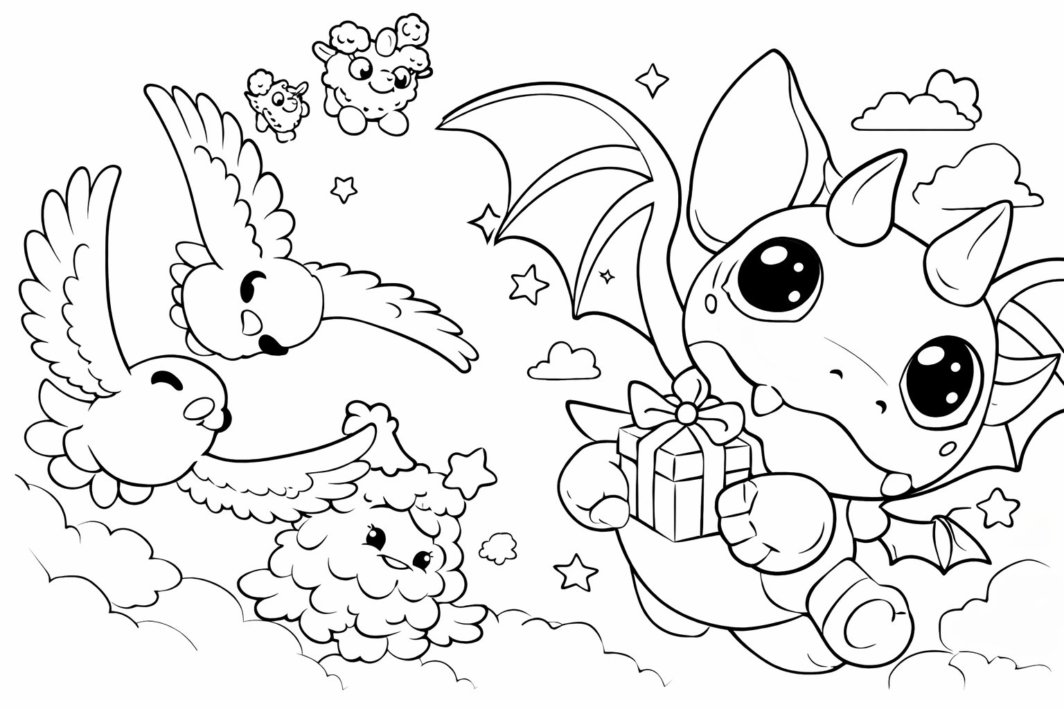 Coloriage Adopt Me! Roblox dessin au trait