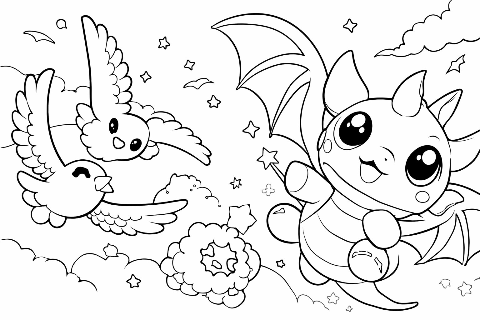 Coloriage Adopt Me! Roblox dessin au trait