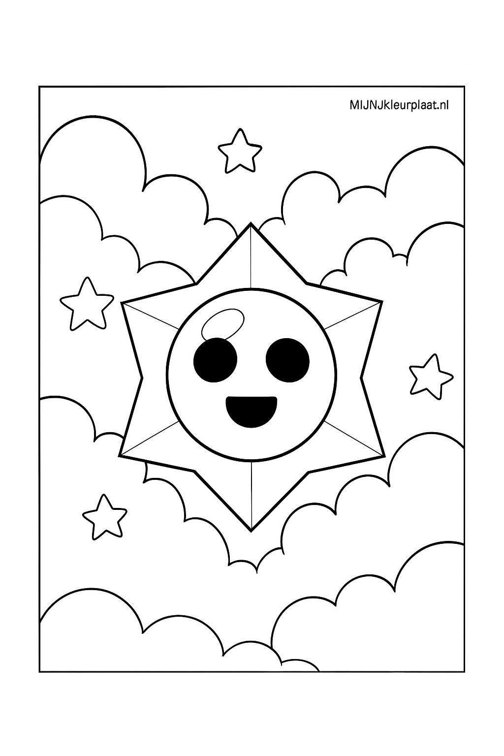 Brawl Stars Variant 2 coloring page for children
