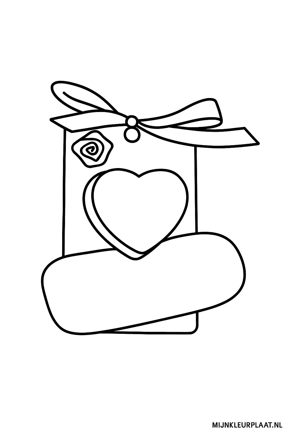 Valentijnsdag Variant 3 coloring page for children