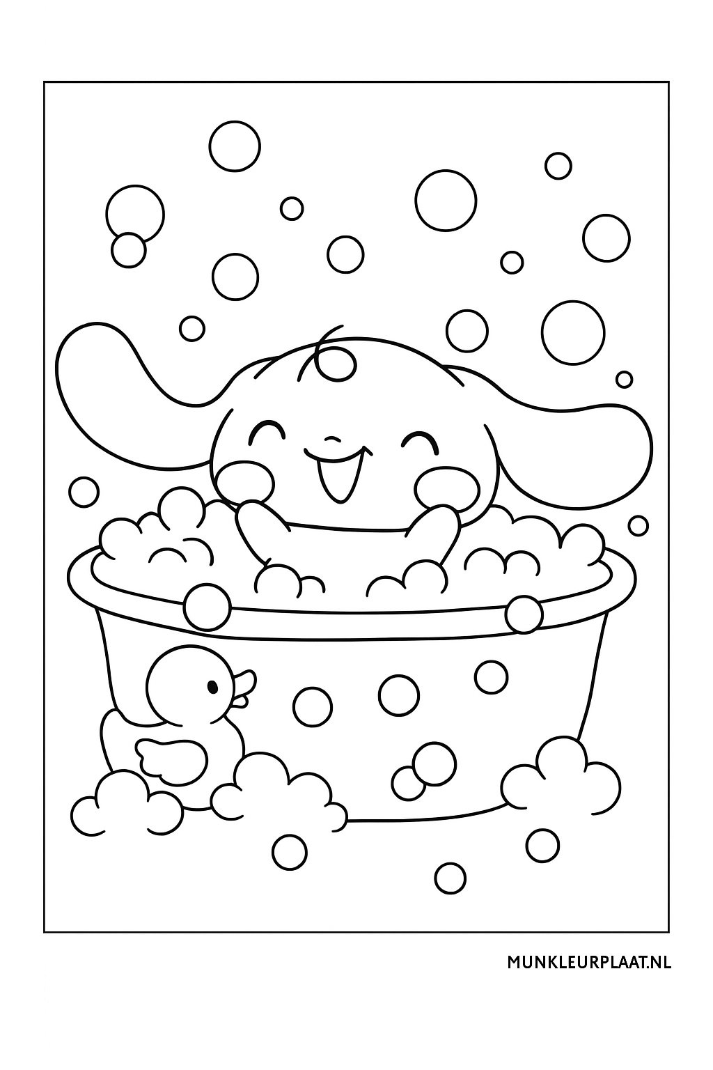 Cinnamoroll Variant 1 coloring page for children