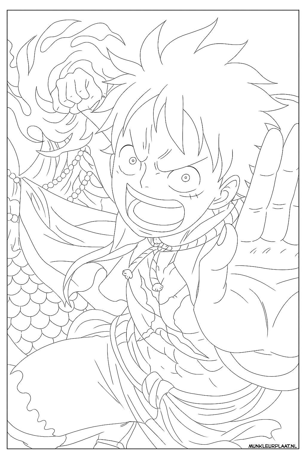 Feuille de coloriage pour enfants