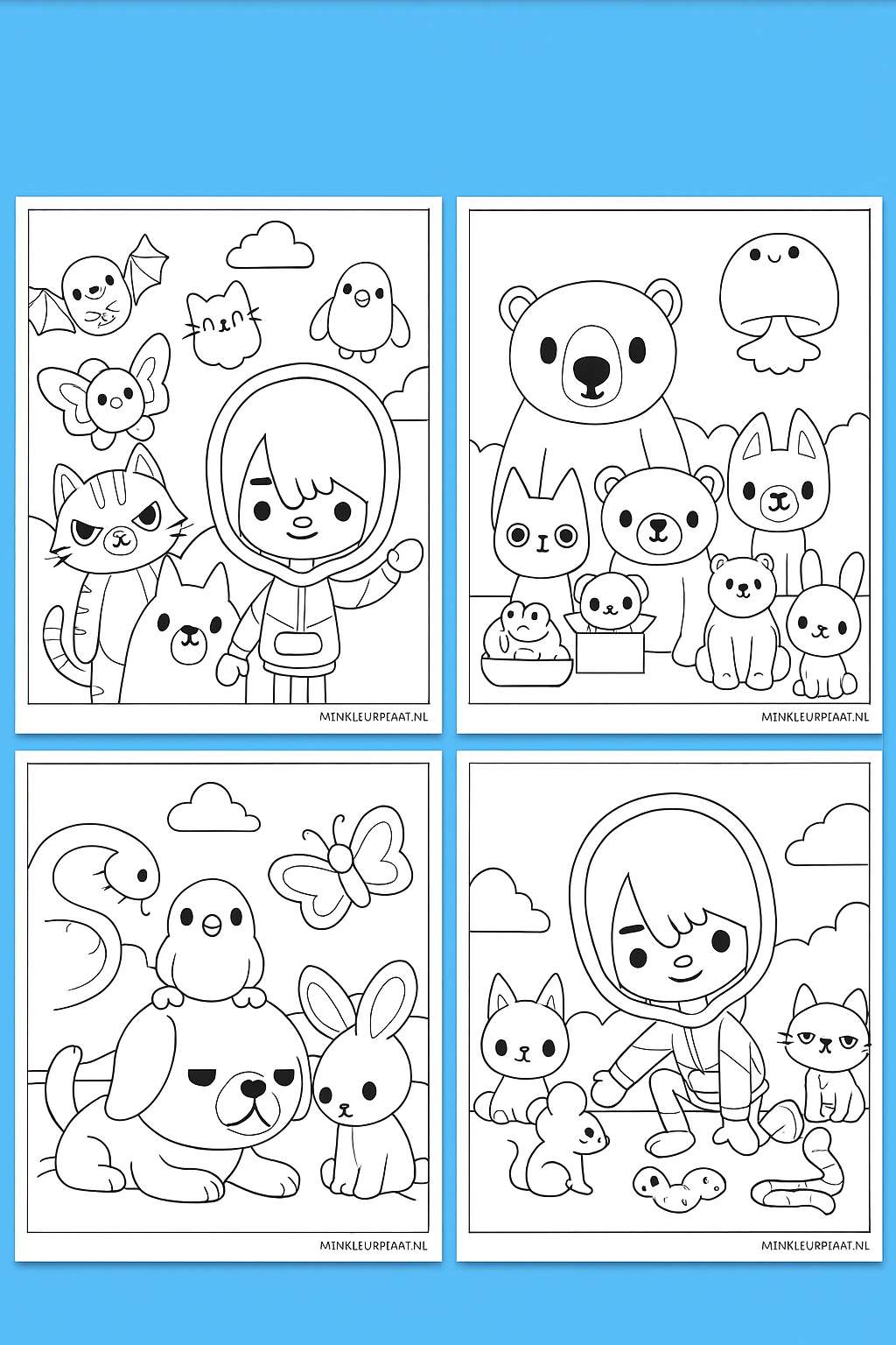 Toca Boca Variant 3 coloring page for children