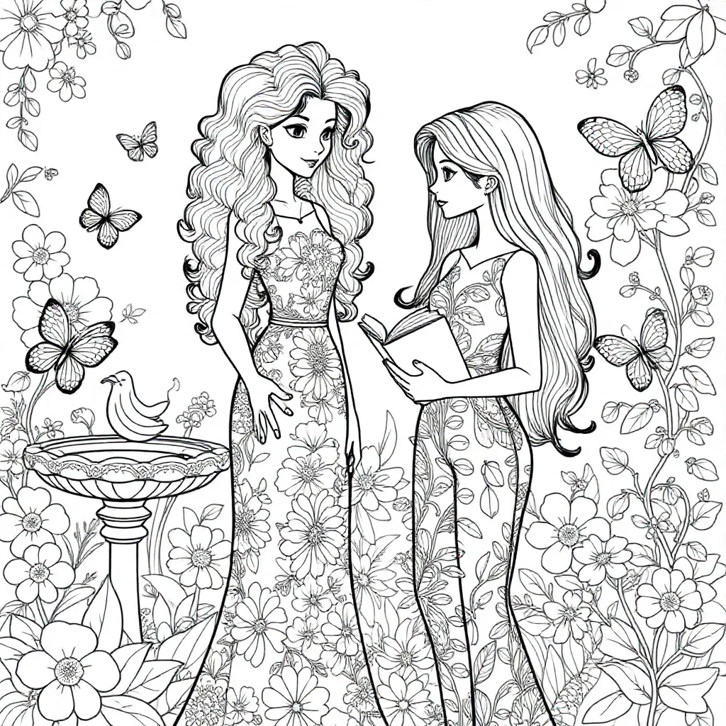 Childrens coloring page