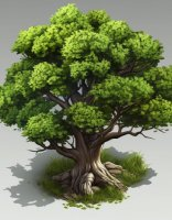 Arbre coloring page for children