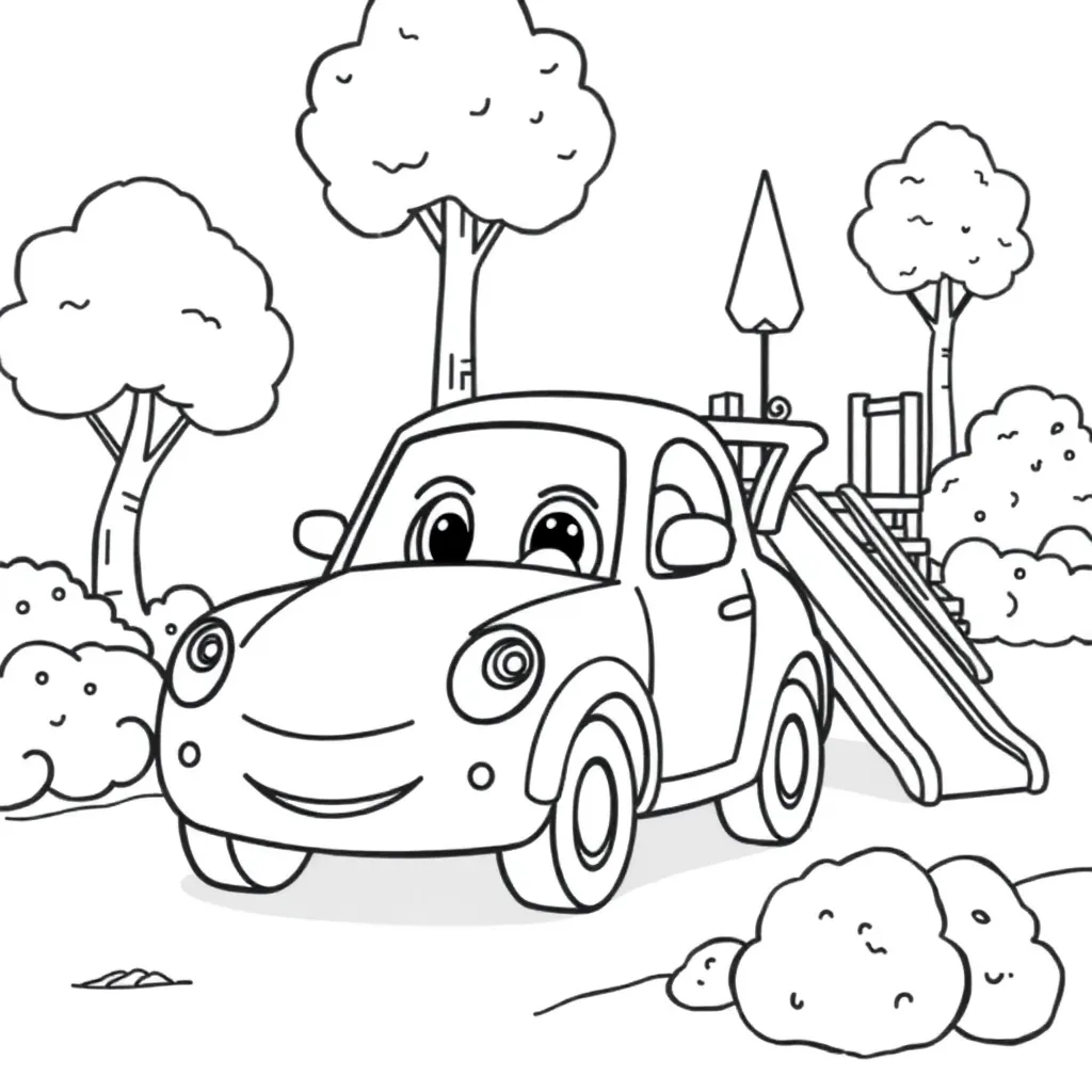 Plantilla para colorear para niños