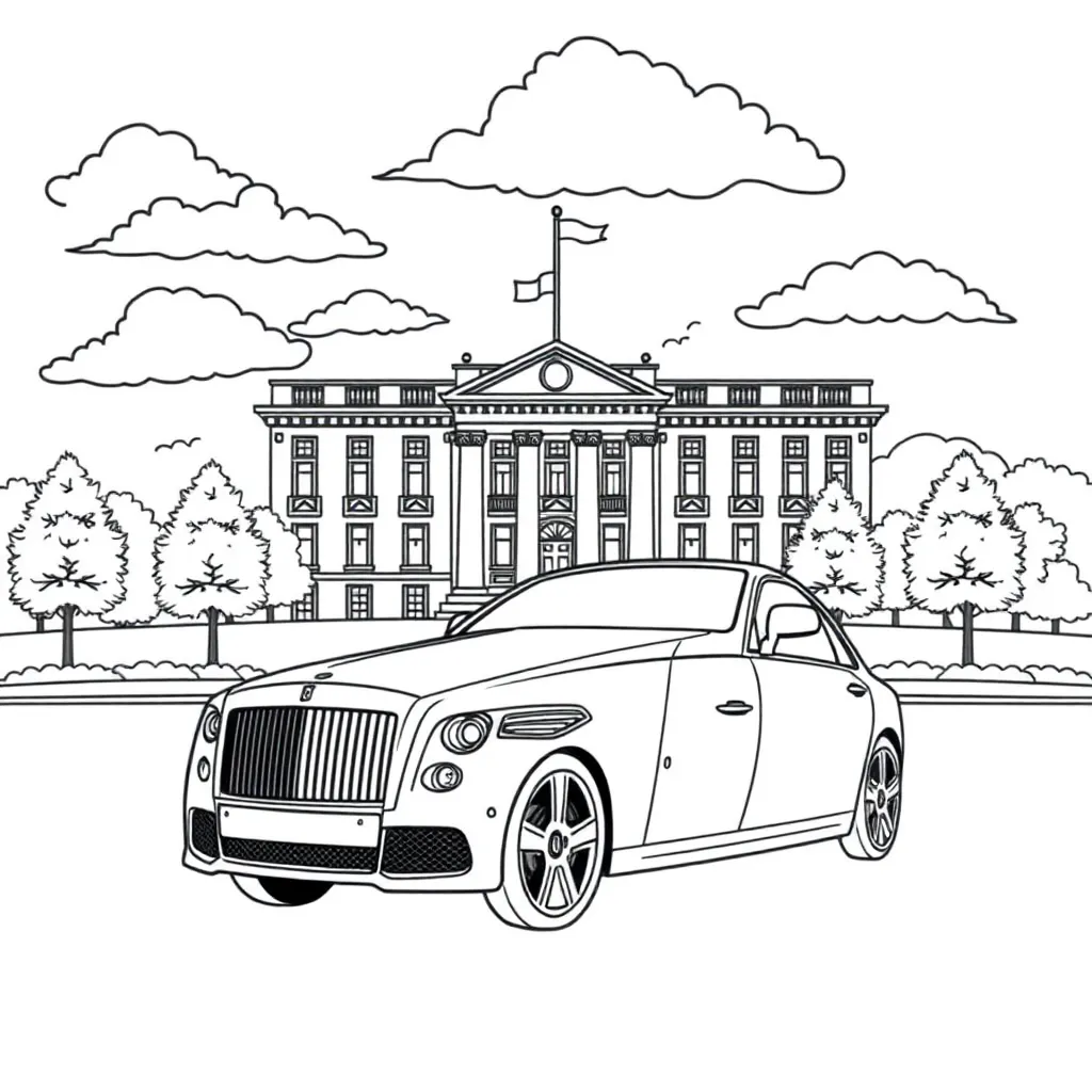 Auto Stoer Voertuig Stad Creatief coloring page for children