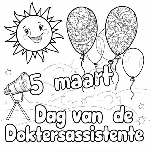 ballonnen, zonnetje, spotlight