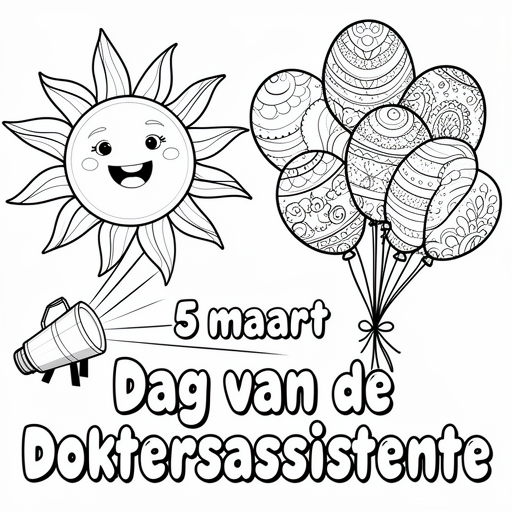 ballonnen, zonnetje, spotlight