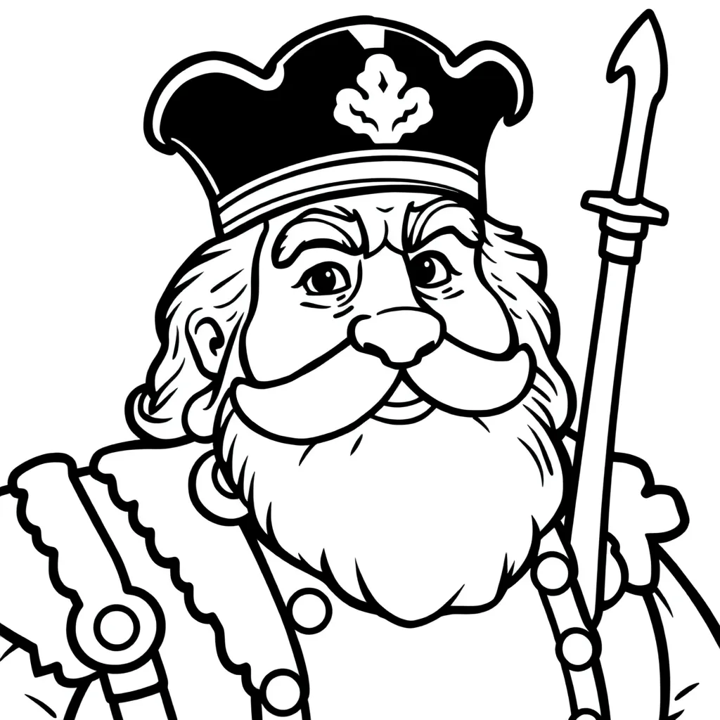 Baron Achtbaan Pretpark Attractie Themapark coloring page for children