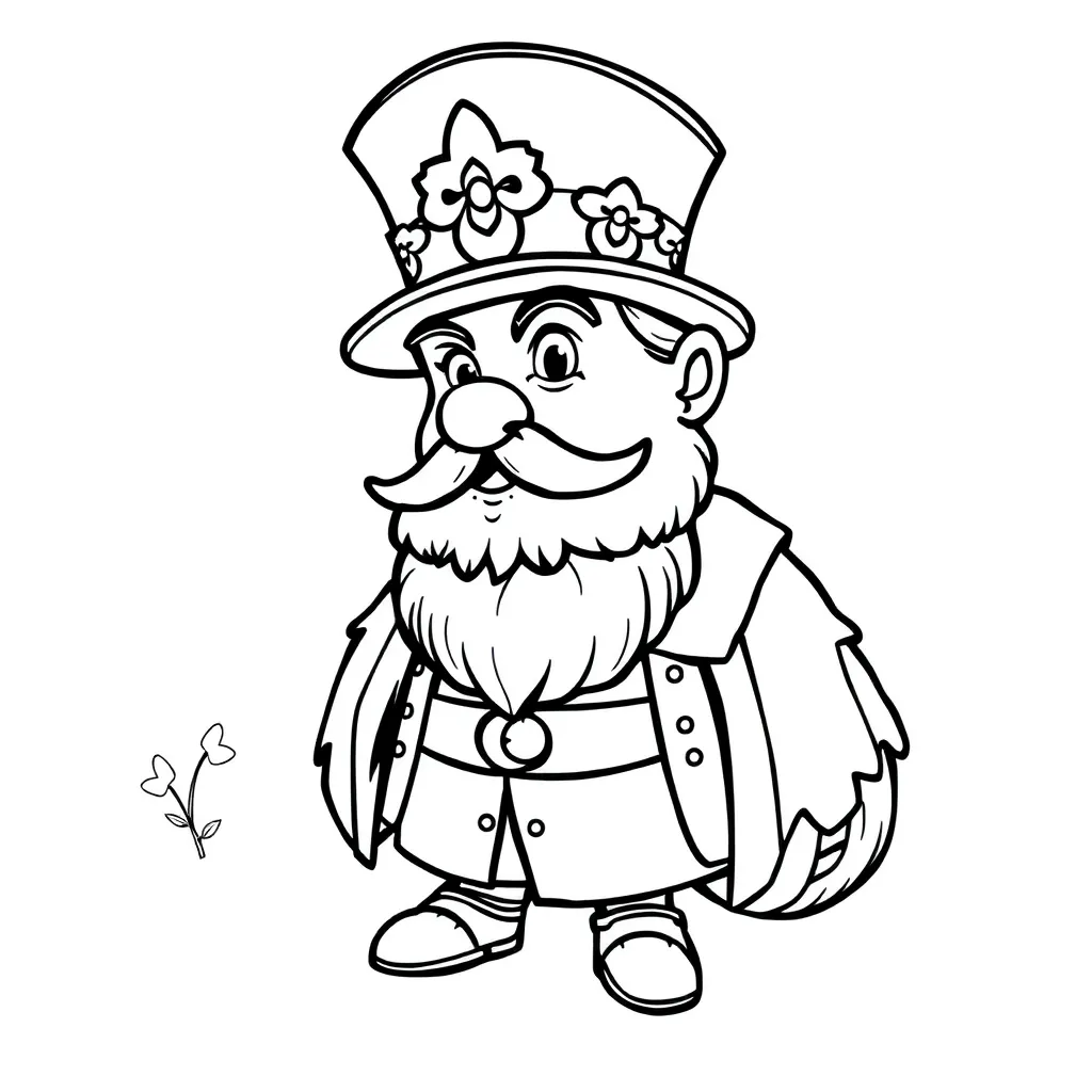Baron Achtbaan Pretpark Themapark Attractie coloring page for children