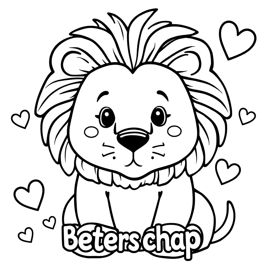 Beterschap Gezondheid Steun Creatief Kleurrijk coloring page for children