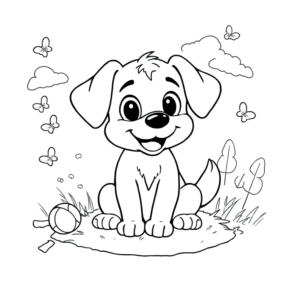 Bobby De Hond coloring page for children