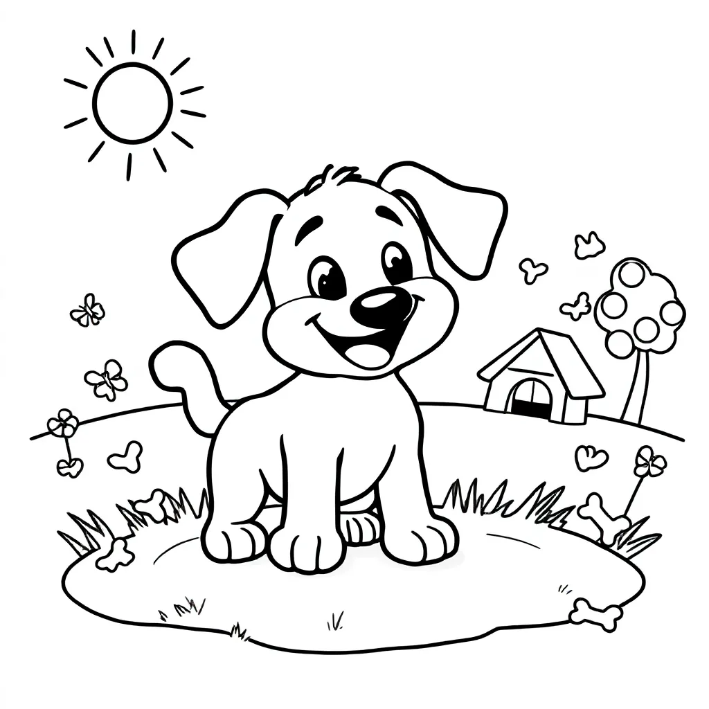 Bobby De Hond coloring page for children