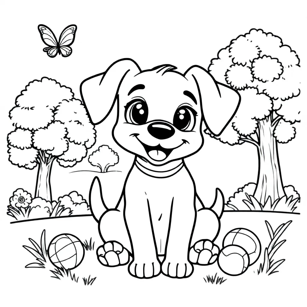 Bobby De Hond coloring page for children